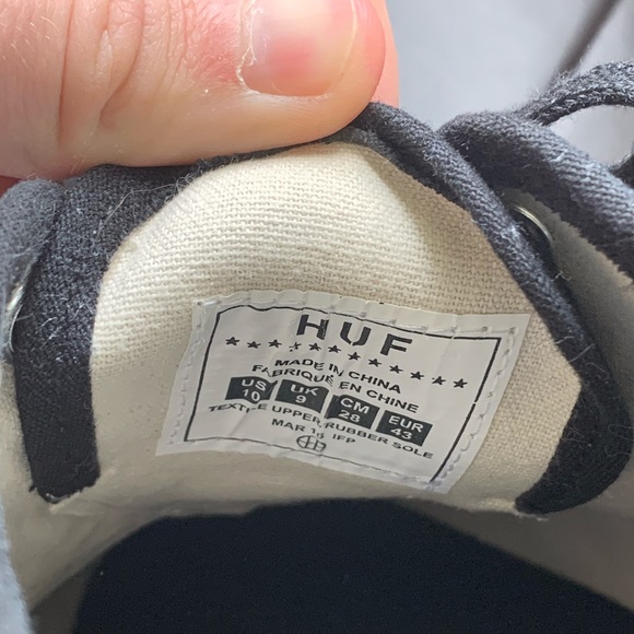 Huf Cromer Black and White Canvas - Picture 4 of 4